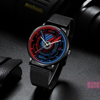 【สปอตสินค้า】นาฬิกา คาเมนไรเดอร์ Kamen Rider Watch - นาฬิกาข้อมือควอตซ์อิเล็กทรอนิกส์ กันน้ํา ลายการ์ตูนอนิเมะ Kamen Rider Shiwang สําหรับนักเรียน