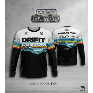 เสื้อกีฬาแขนยาว ลาย drifit moto jersey s1 d1 สําหรับขี่จักรยานยนต์ yamaha