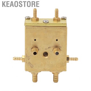 Keaostore Dental Chair Foot Valve  Accessory 8 Connections Unit Accuracy Water Control for Hospital