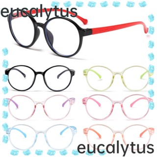 Eutus แว่นตา ป้องกันแสงสีฟ้า แบบพกพา ใส่สบาย กรอบเบาพิเศษ หลากสี แฟชั่นสําหรับเด็กผู้ชาย และเด็กผู้หญิง