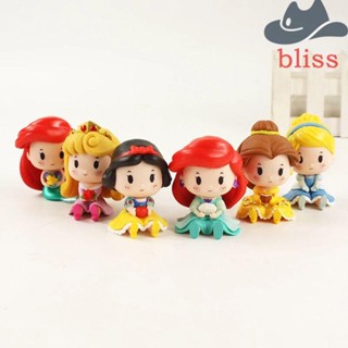 Bliss ฟิกเกอร์การ์ตูนเจ้าหญิง Cinderella ของเล่น ของตกแต่งโต๊ะ ของขวัญ สําหรับเด็ก
