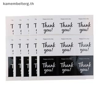 Kam สติกเกอร์ฉลาก Thank You สําหรับติดซองจดหมาย เบเกอรี่ ปาร์ตี้ 60 ชิ้น ต่อชุด