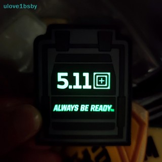 Ulove1bsby แผ่นแพทช์ PVC ปักลายสัญลักษณ์ทหาร 5.11 DIY
