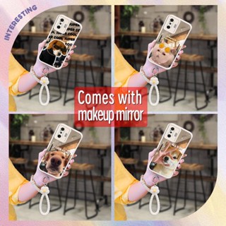 Little Fresh Mirror surface Phone Case For Xiaomi Redmi K50 Gaming Edition/POCO F4 GT tulip Hangings trend Liquid silicone