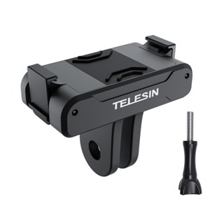 Telesin อะแดปเตอร์แม่เหล็ก อุปกรณ์เสริมกล้อง สําหรับ DJI OSMO action 4/action 3