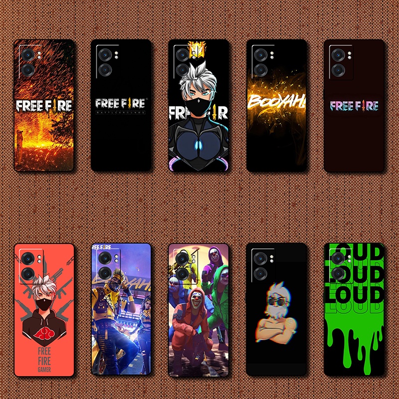 เคสสําหรับRealme V23 V23i Q5i Norzo50 ฟรีไฟTPU soft Shellแขนป้องกัน