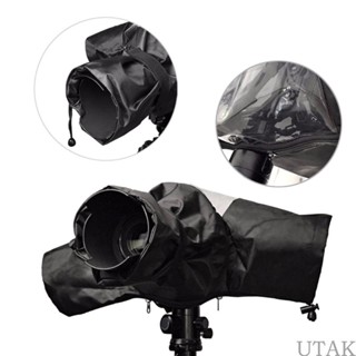 Utake ผ้าคลุมกล้อง DSLR ป้องกันฝน สําหรับถ่ายภาพ เกียร์ฝน ขนาดเล็ก
