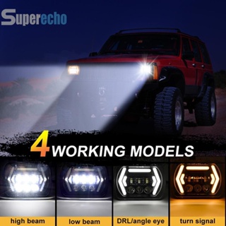 ไฟหน้า LED กันน้ํา 5x7/7x6 นิ้ว สําหรับ Wrangler [superecho.th]