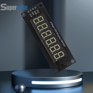 [superecho.th] โมดูลไฟแสดงสถานะดิจิทัล LED TM1637 6 หลัก 7 ส่วน 0.36 นิ้ว