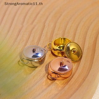 Strongaromatic โมเดลหม้อซุป ขนาดมินิ ของเล่น สําหรับตกแต่งบ้านตุ๊กตา 1:12