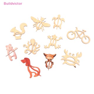 Buildvictor เข็มกลัด ลายการ์ตูนสัตว์ DIY สําหรับทําเครื่องประดับ 1 ชิ้น