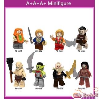 Pin ฟิกเกอร์ Pg8149 Lord of the Rings Strong Orc Bilbo Half Orc Building Blocks ของเล่นสําหรับเด็ก