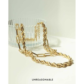 สร้อยคอ สีทอง Unreasonable Accessories UA0851-01