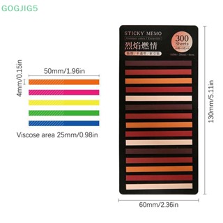 [GOGJIG5] แผ่นกระดาษโน้ต แบบใส เรืองแสง บางพิเศษ กันฝน สําหรับเครื่องเขียน โรงเรียน 300 แผ่น