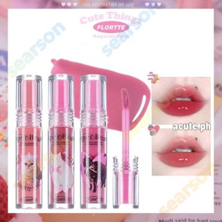 ใหม่ FLORTTE Strange Melia Lip Essence น้ำมันทาริมฝีปากน้ำผึ้ง Tender Girl Lip Glaze ลิปกลอส Super Beauty Lip Essence Honey Oil Glaze Gloss 【searson】 【searson】 【searson】