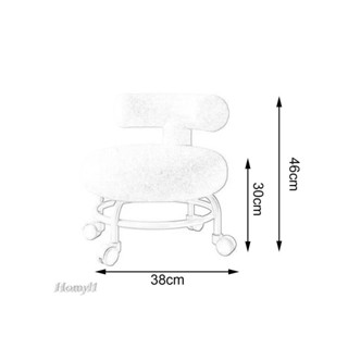[Homyl1] เก้าอี้ หมุนได้ ข้อต่ํา สําหรับบ้าน ออฟฟิศ