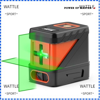 Wattle ชุดขาตั้งกล้องเลเซอร์ 2 สาย ขนาดเล็ก พร้อมตัวรับสัญญาณ