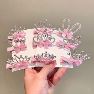 พร้อมส่ง กิ๊บติดผมมงกุฎเจ้าหญิง สําหรับเด็กผู้หญิง