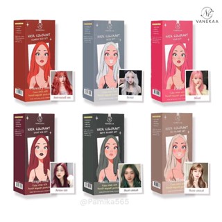 (ของแท้/ส่งไว) Vanekaa Hair Colorant วานิก้า แฮร์ คัลเลอร์แรนท์ ครีมเปลี่ยนสีผม