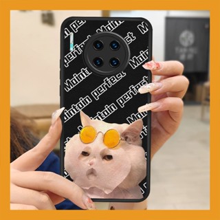 advanced creative Phone Case For Huawei Mate 30 Dirt-resistant texture protective heat dissipation Waterproof leather Cartoon