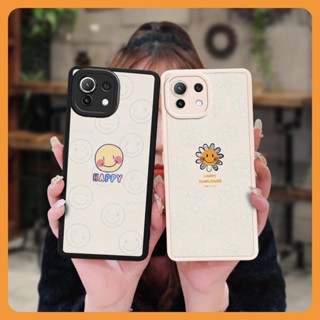 creative youth Phone Case For Xiaomi 11 Lite/11 Lite NE Silica gel Waterproof simple Cartoon cute heat dissipation advanced