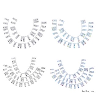 Fol สติกเกอร์ฉลากติดแป้นพิมพ์เปียโน ใช้ซ้ําได้ ถอดออกได้