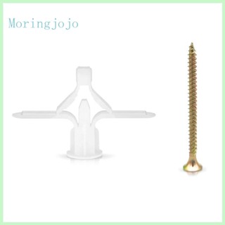 Jojo ปลั๊กหลอดขยาย พร้อมสกรู สําหรับผ้าม่าน 100 แพ็ค