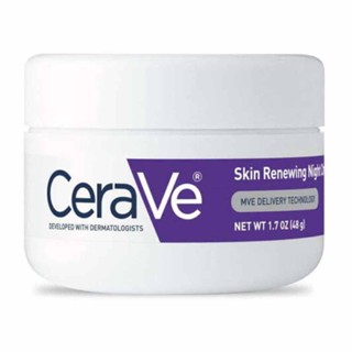 Cerave Skin Renewing Night Cream Niacinamide, Peptide Complex and Hyaluronic Acid Moisturizer