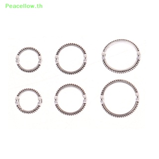 Peacellow ลูกปัดสเปเซอร์ สไตล์วินเทจย้อนยุค 6 8 10 มม. DIY 20 ชิ้น