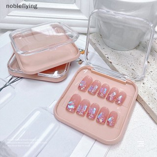 Nf กล่องอะคริลิค สําหรับเก็บเครื่องประดับ เล็บปลอม DIY nobleflying