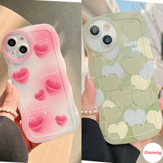 เคสโทรศัพท์มือถือ ทรงวงรี ลายหัวใจ สําหรับ VIVO V27E V25E V23E V21E V20 V17 V15 V9 Youth V5S S1 Pro