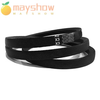 Mayshow สายพานยาง เส้นรอบวงด้านนอก 4L290 V-Belt 29 นิ้ว A27 V-Belt กว้าง 0.51 นิ้ว สูง 0.34 นิ้ว สีดํา