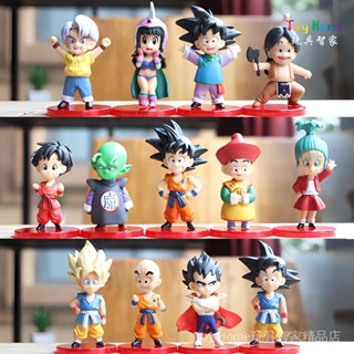 พร้อมส่ง โมเดลตุ๊กตา Dragon Ball Son Goku แฮนด์เมด ของเล่นสําหรับเด็ก