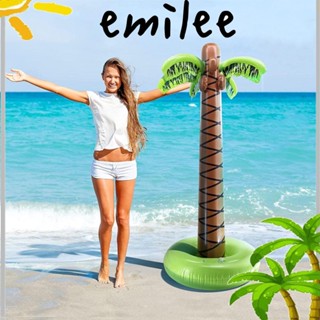 EMILEE ต้นไม้ปาล์มเขตร้อน พร็อพถ่ายรูป ของเล่นเป่าลม สําหรับสระว่ายน้ํา ปาร์ตี้ กลางแจ้ง 66 นิ้ว