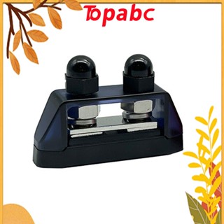 Top บล็อกขั้วสายไฟ 12V-48V 2-in-1