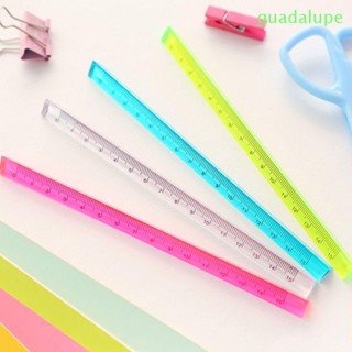 Guadalupe ไม้บรรทัด ทรงสามเหลี่ยม คริสตัลใส 20 ซม. สุ่มสี อุปกรณ์เสริม