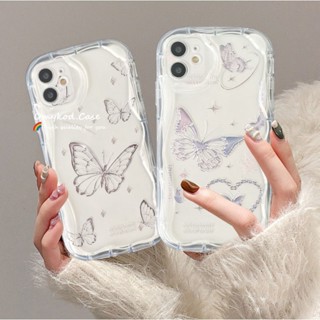 เคสโทรศัพท์มือถือแบบนิ่ม ลายผีเสื้อ 3D สําหรับ Realme C53 C55 A35 A33 A30 A25Y A20 A15 A11 8i 5 5i 5S 6i