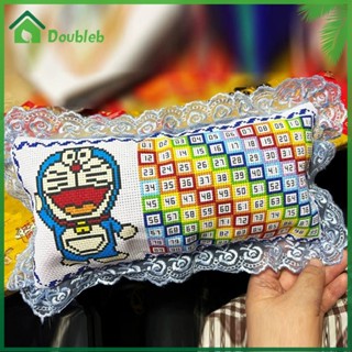 【Doub X ✮】เบาะเก็บเข็ม ทรงสี่เหลี่ยมผืนผ้า ลายตัวเลข DIY ✮