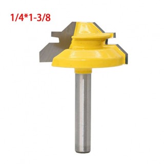 ⚡NEW 8⚡Router Bit Up To 1/2" Woodwork Woodworking Plywood 1/4 Shank Milling Cutter