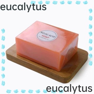 Eucalytus1 สบู่กรดโคจิก, สบู่กลูต้า ให้ความชุ่มชื้น ผิวหน้ากระจ่างใส, อุปกรณ์อาบน้ําเพื่อความงามและสุขภาพผิวหน้า