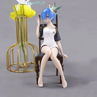 Mxmio ฟิกเกอร์ PVC อนิเมะ Re ZERO Starting Life in Another World Rem Relax Rem ขนาด 6.5 ซม. สําหรับของขวัญ