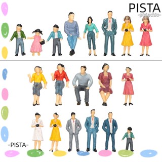 Pista ฟิกเกอร์คน สเกล 1:25 1:30 สําหรับตกแต่งบ้านตุ๊กตา 10 ชิ้น