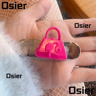 Osier1 กิ๊บติดผม ประดับเลื่อม สีชมพู เครื่องประดับ สําหรับผู้หญิง
