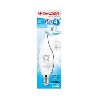 JC Mart หลอดไฟ LED 4 วัตต์ Daylight RACER รุ่น KATIE Tail E14 FROST