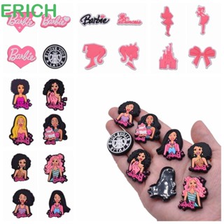 Erich 10 ชิ้น ตุ๊กตาบาร์บี้ ฝาครอบโทรศัพท์ Diy อุปกรณ์เสริม, แผ่นแปะเครื่องประดับ บาร์บี้ กาว ชุด Diy ตุ๊กตาบาร์บี้, เครื่องประดับ Diy นุ่ม การ์ตูน เสน่ห์ ของขวัญ