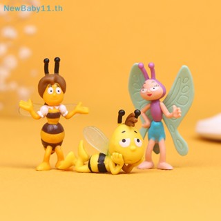 Onebaby โมเดลฟิกเกอร์ การ์ตูนผึ้ง Maya The Bee ของเล่น ของสะสม ตกแต่งเค้ก สําหรับเด็ก