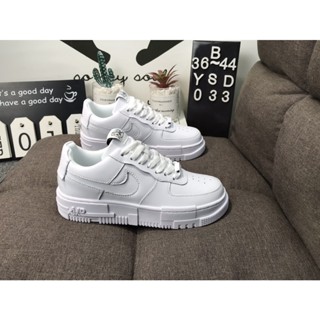 พร้อมส่ง Air Force 1 Pixel AF1 รองเท้ากีฬา สําหรับผู้ชาย และผู้หญิง สีขาว