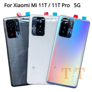 เคสแบตเตอรี่ด้านหลัง พร้อมเลนส์กล้อง สําหรับ Xiaomi 11T 5G 11T Pro 5G Mi 11T