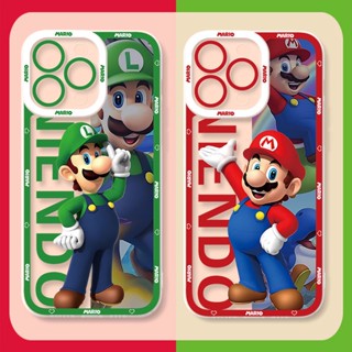 เคสโทรศัพท์มือถือ ซิลิโคนนิ่ม TPU ใส กันกระแทก ป้องกันกล้อง ลาย Angel Eyes Super Mario สําหรับ Infinix Note 30 Pro 30I 11 12I 10 12 Pro Hot 30 Play 30I