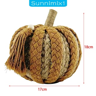 [Sunnimix1] ฟักทองประดิษฐ์ เหมาะกับปาร์ตี้ฮาโลวีน สําหรับตกแต่งบ้าน คริสต์มาส